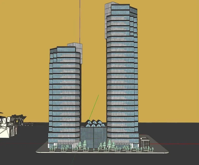建築模型作品 7